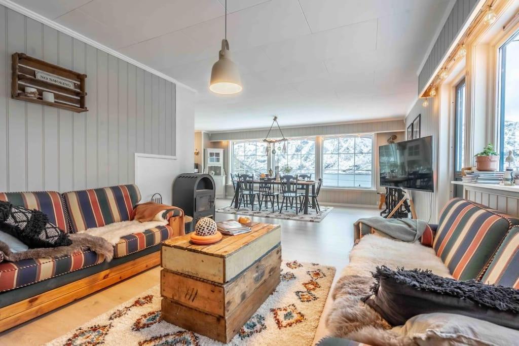 Villa Sundet Lofoten Holiday House Sund  Exterior foto